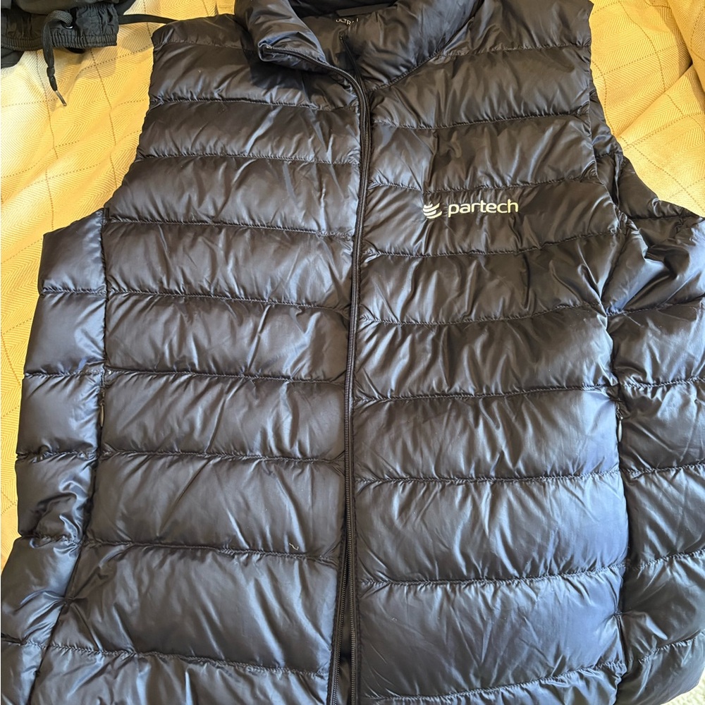 Partech Black Puffer Vest